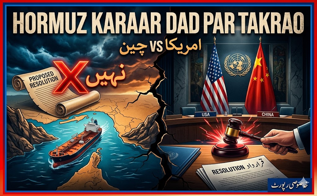 یو این ایس سی میں امریکی حمایت یافتہ ہرمز کی قرارداد درست نہیں